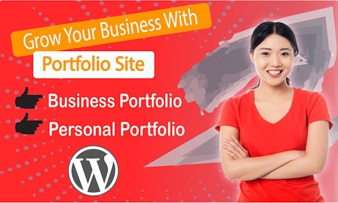 build a creative and trendy wordpress business portfolio website