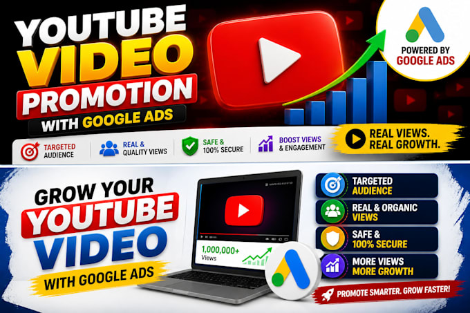 promote your youtube video with google ads for real views