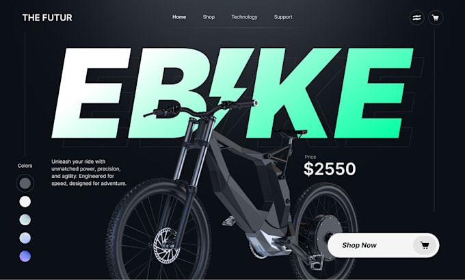 do custom design and development of woocommerce shop website