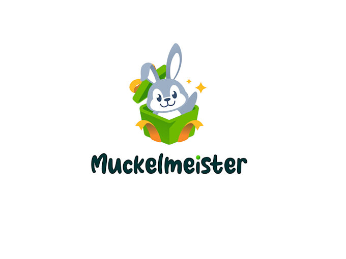 design cute bunny gift logo