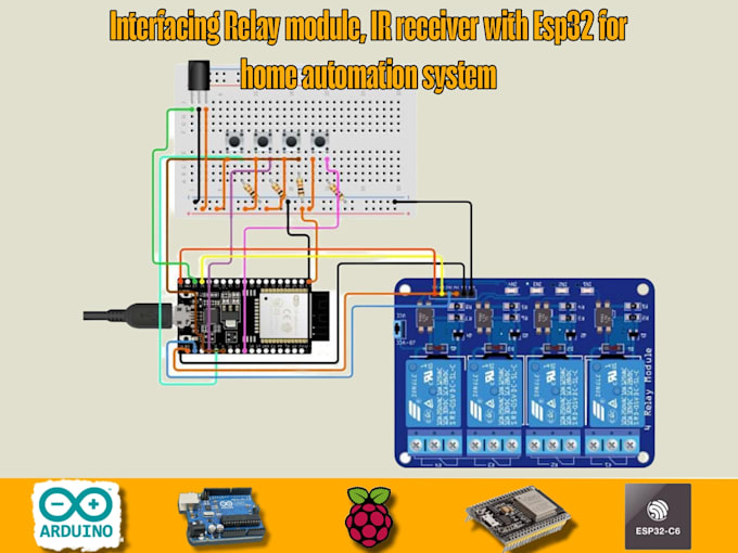 do arduino, esp32, pic programming with tested circuit schematics