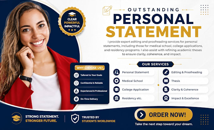 heavily edit your personal statement, admissions essay, statement of purpose