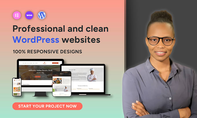 design a professional wordpress website