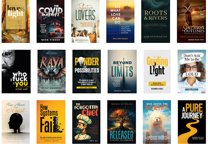 design your KDP book cover for amazon kindle and print