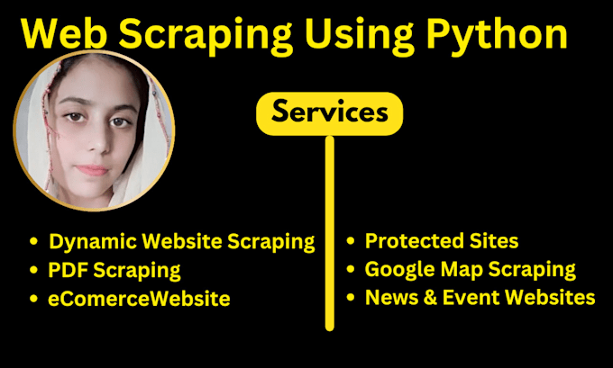 Do python web scraping, data mining, web scraper, data scraper by ...