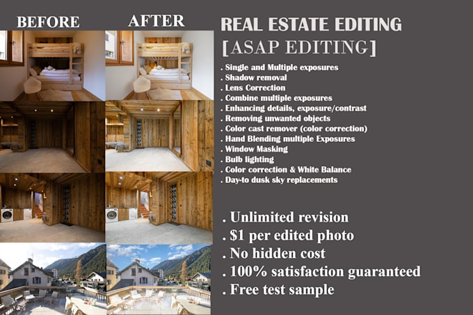 do real estate photos in 6hrs