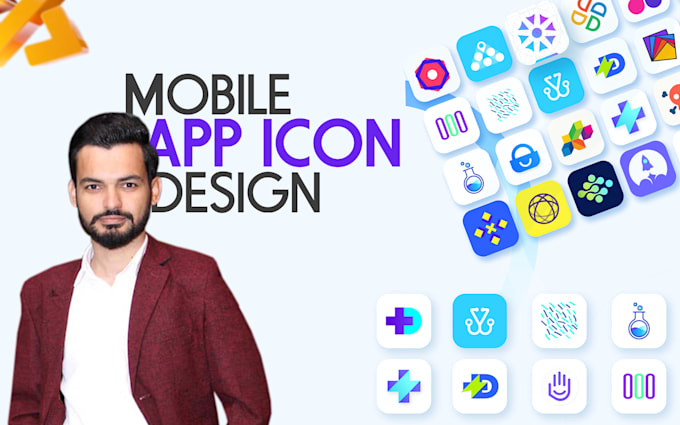 Design app icon or flat logo design in 24 hrs by Sohaibraza | Fiverr
