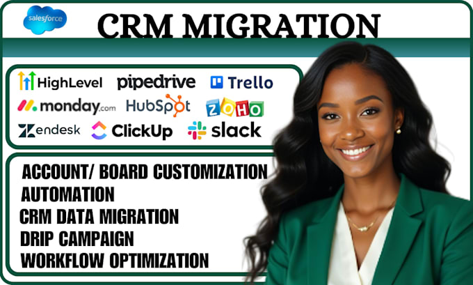migrate gohighlevel to pipedrive hubspot salesforce   zoho do data migration