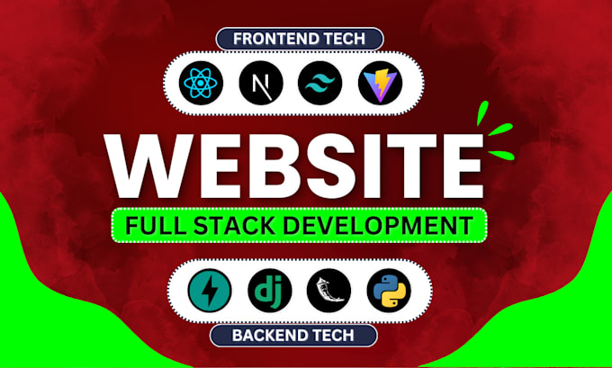 develop full stack website saas landing pages