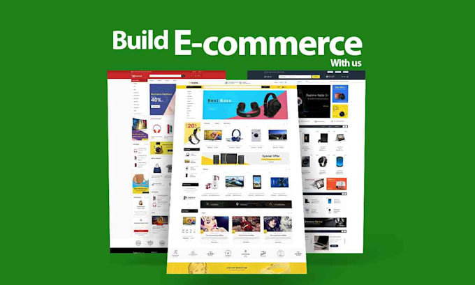build an ecommerce website with pos, inventory, and account