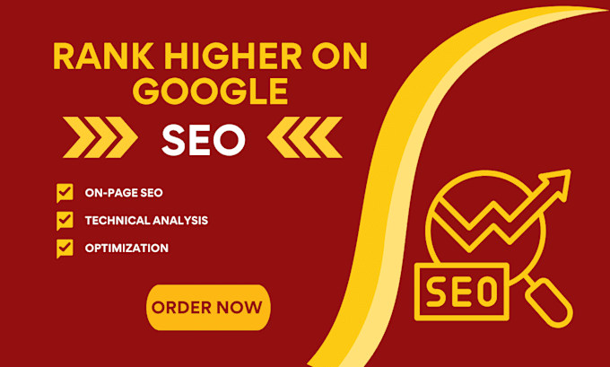 be your onpage SEO expert to rank higher on google