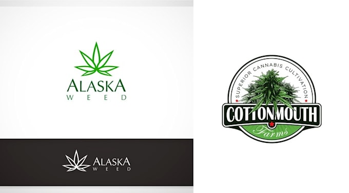 do custom marijuana medical logo design