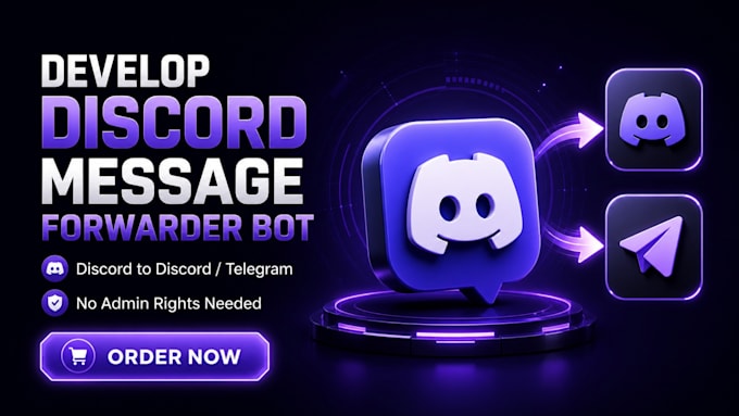 develop discord message forwarder bot