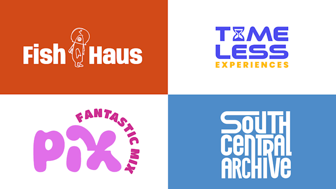 create a modern logo design for you