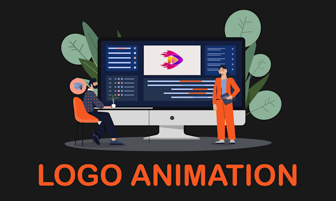 create a professional 2d custom logo animation or intro