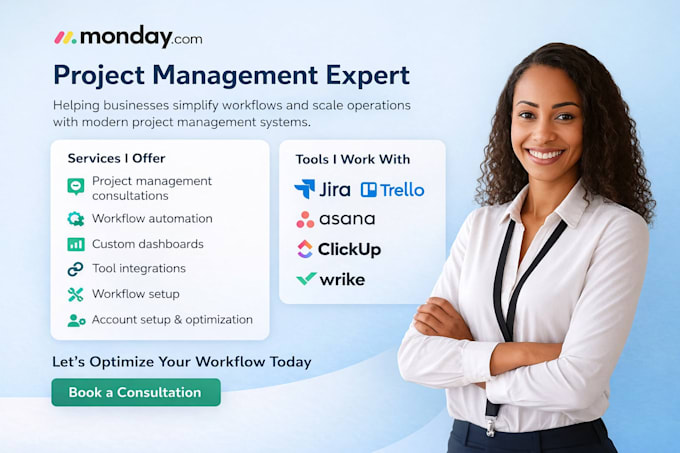 do make com monday crm clickup asana trello hubspot zoho wrike zapier automation
