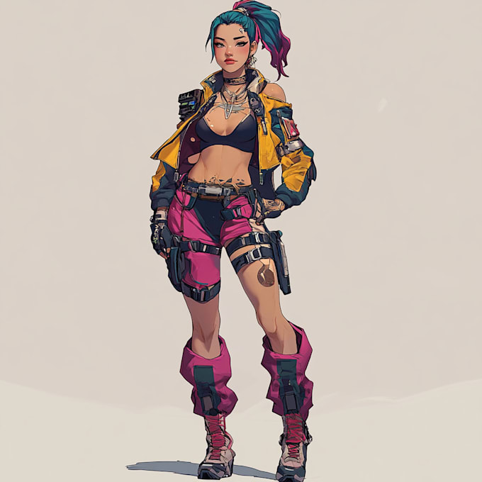 create your unique dnd style game character art