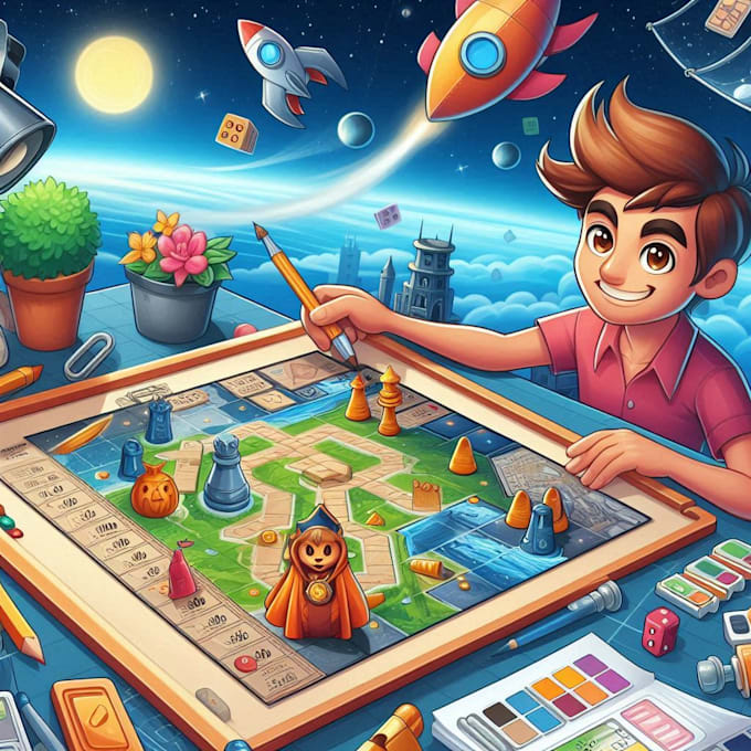 create premium 3d game characters and art