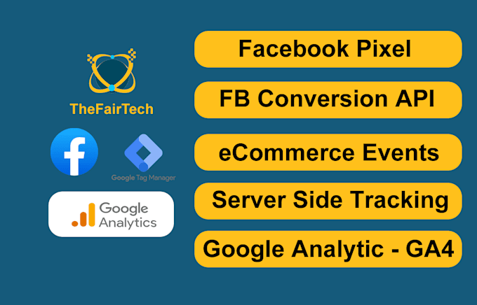 Facebook pixel setup and google analytics setup on website by ...