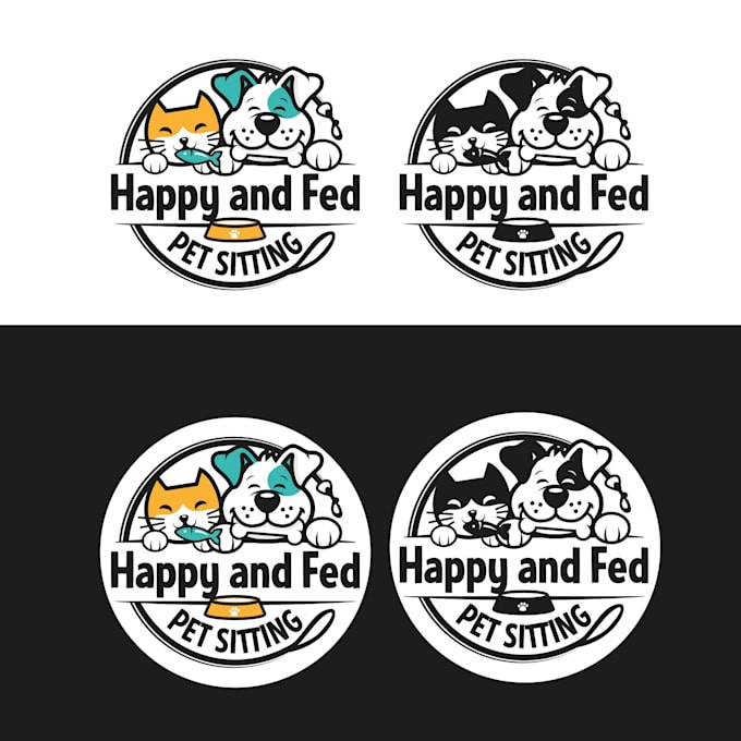 design awesome pet sitting logo