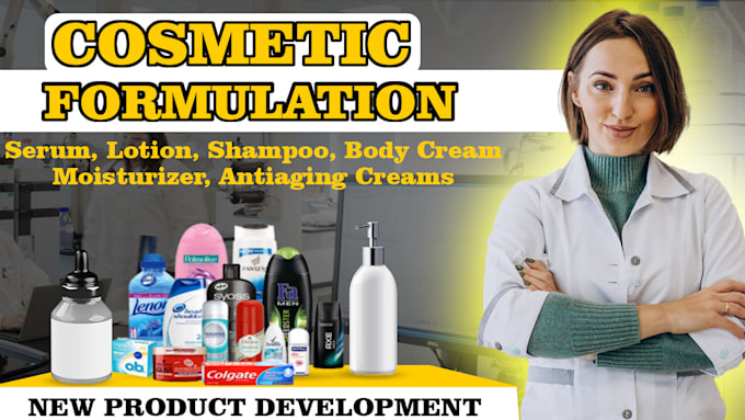 develop formulations for organic cosmetic and skin care products