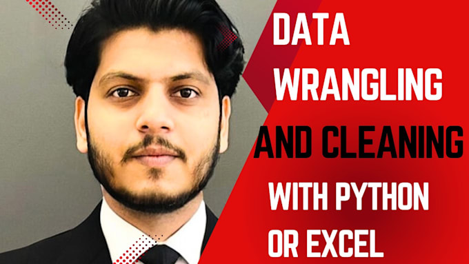 clean, wrangle, and visualize your data using python and excel