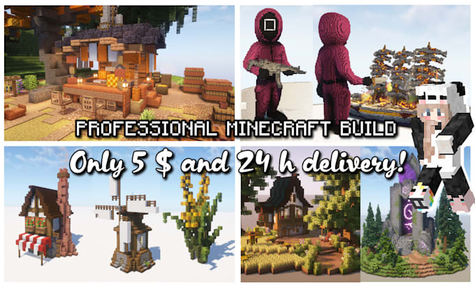 build minecraft build in 24 hours