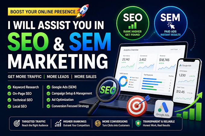 help you in SEO and SEM marketing