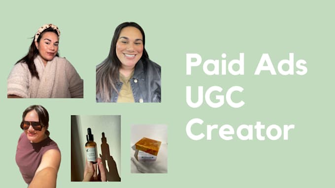 create tiktok and instagram ugc paid ads for your brand
