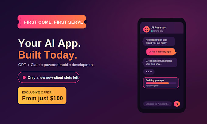 build your ai powered mobile app using gpt and claude API