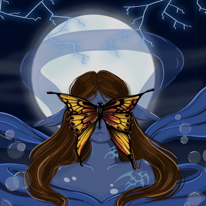 make unique digital illustration