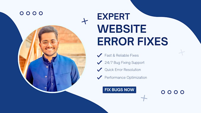 fix bugs and errors in your website quickly