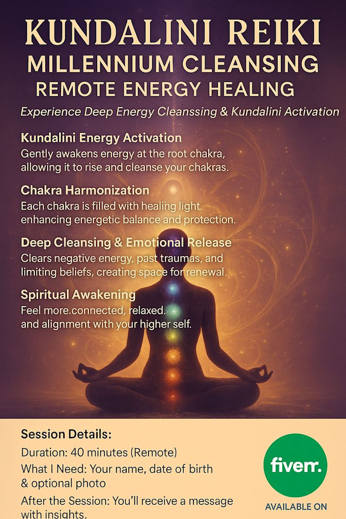 do kundalini reiki millennium cleansing remote healing