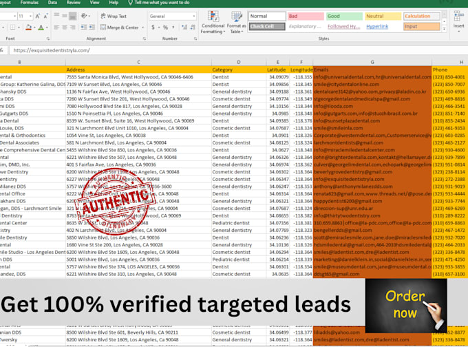 find email address, b2b leads, data mining and web scrapping