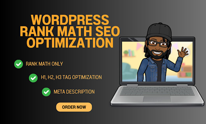 do SEO optimization for rank math on your wordpress site