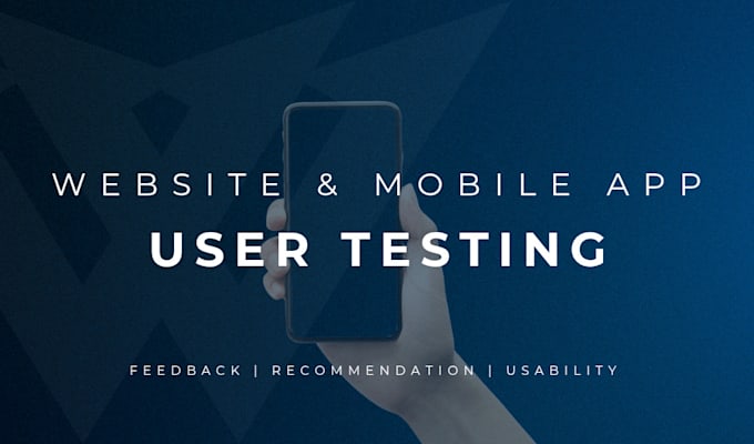 user test website, software or app thoroughly