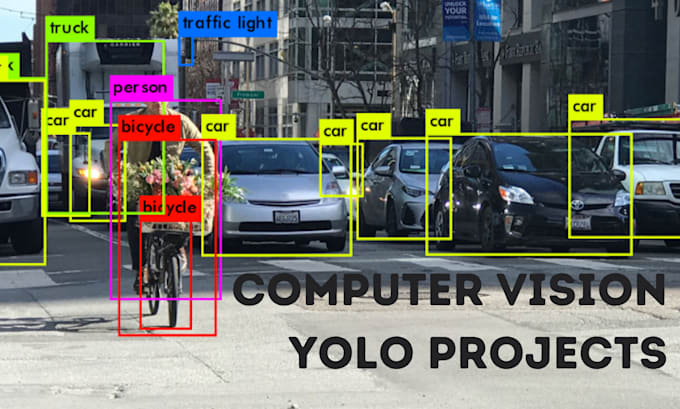 Do computer vision, object detection, image detection, yolo, opencv ...