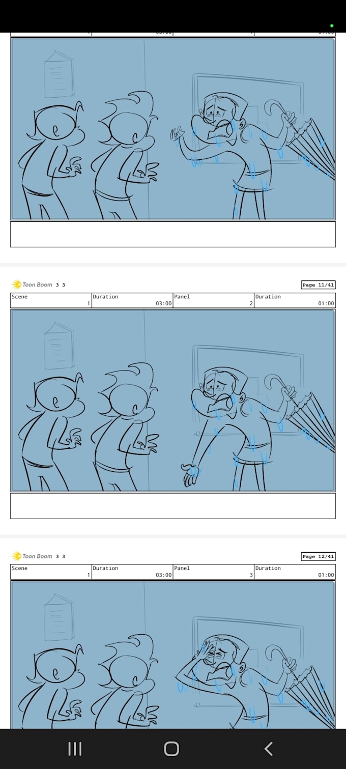 storyboard and animatics as per your requirement