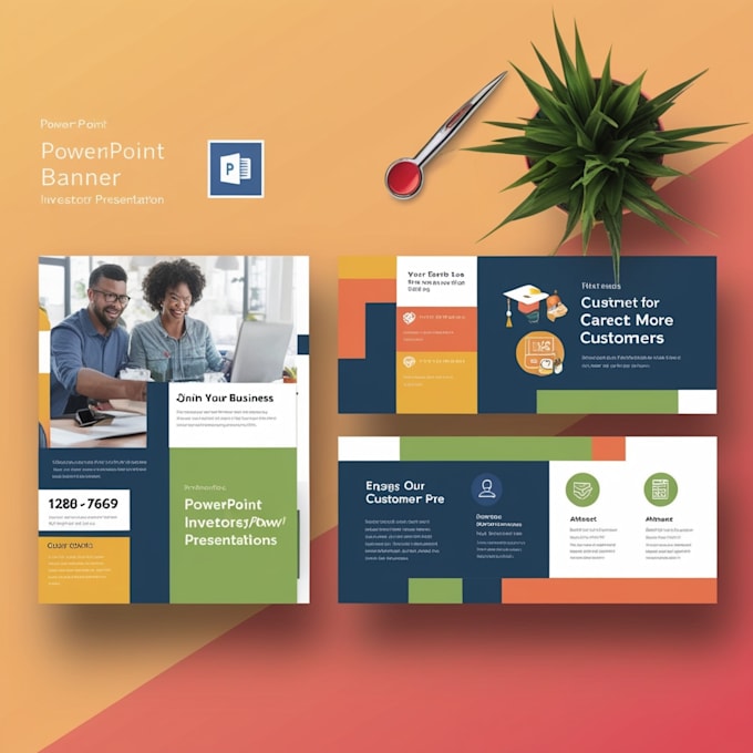 design professional PPT presentations and business slides