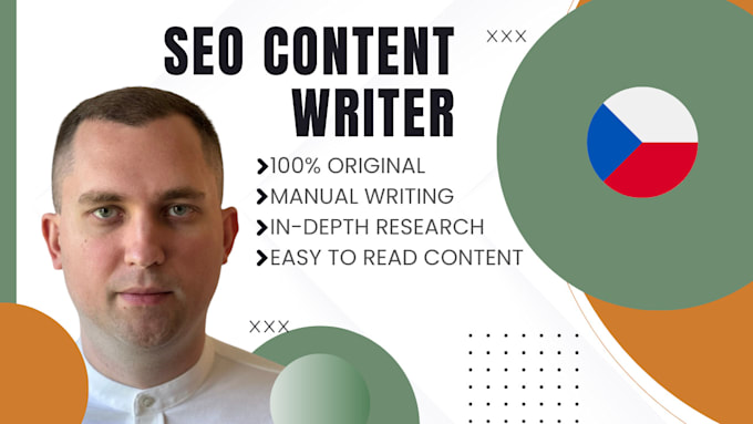 professionally write content in czech