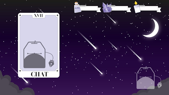 do overlays for vtubers and irl streamers