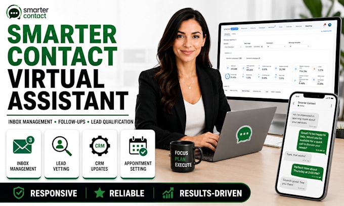 provide virtual assistance in smarter contact texting