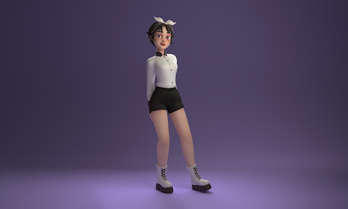 model a 3d character