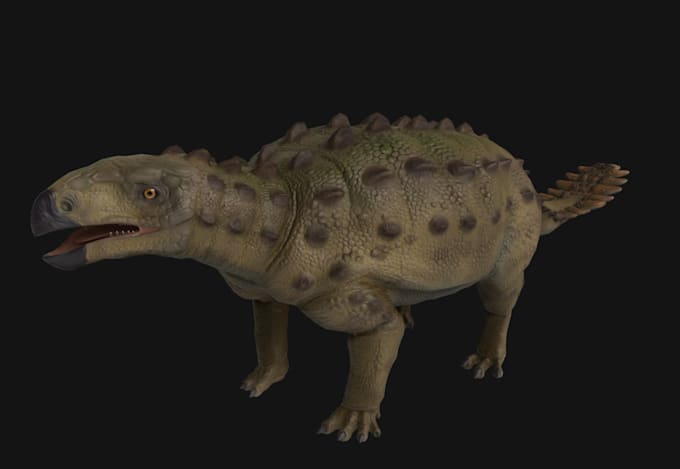 create a dinosaur for your video game or vfx project