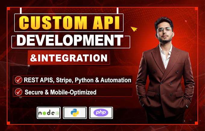 develop custom rest API integrations and python automations