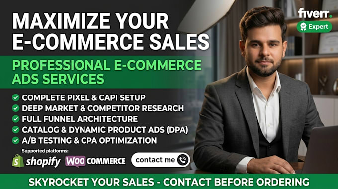 set up high converting e commerce facebook ads for sales growth
