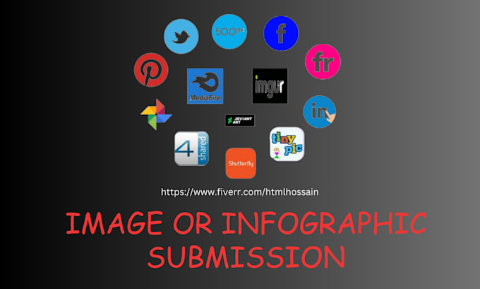 do image submission to 35 image or infographic sharing sites