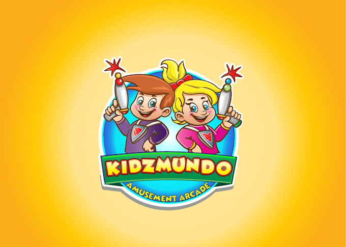 design creative amusement center logo