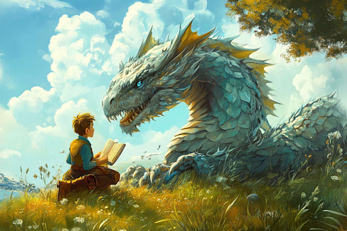 make awesome fantasy illustration