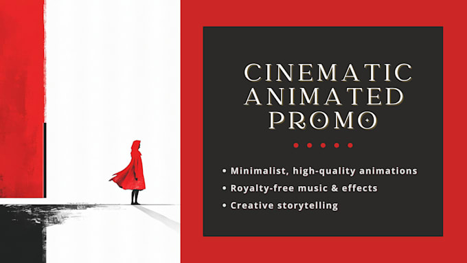 create unique and cinematic animated videos
